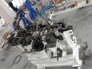 Welding Fixture Line for 2 Wheeler Chassis